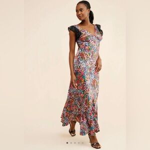 Beach Riot Elodie Floral Maxi Dress MSRP $198